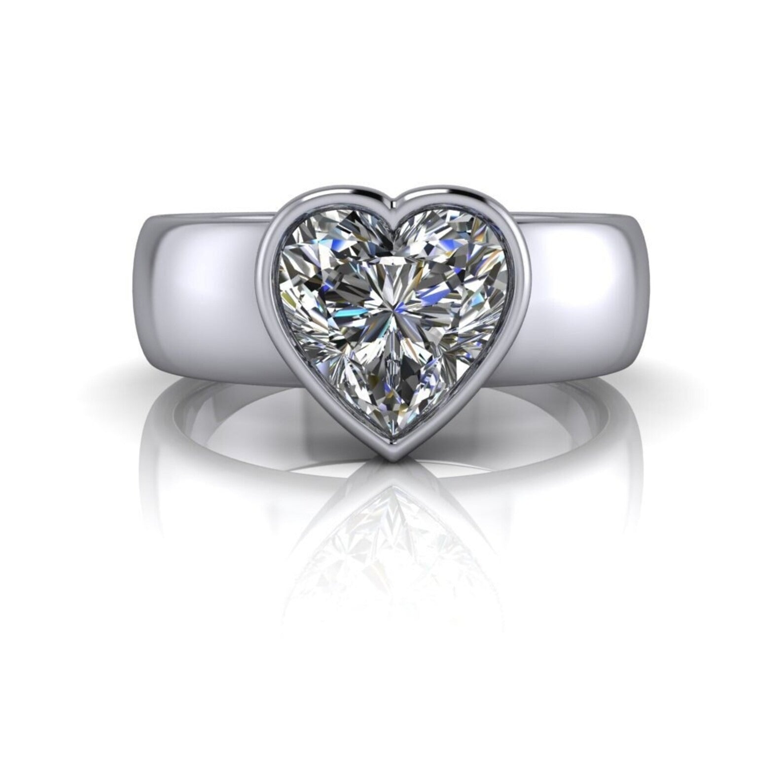 925 Silver Engagement Ring Bel Viaggio Designs, LLC