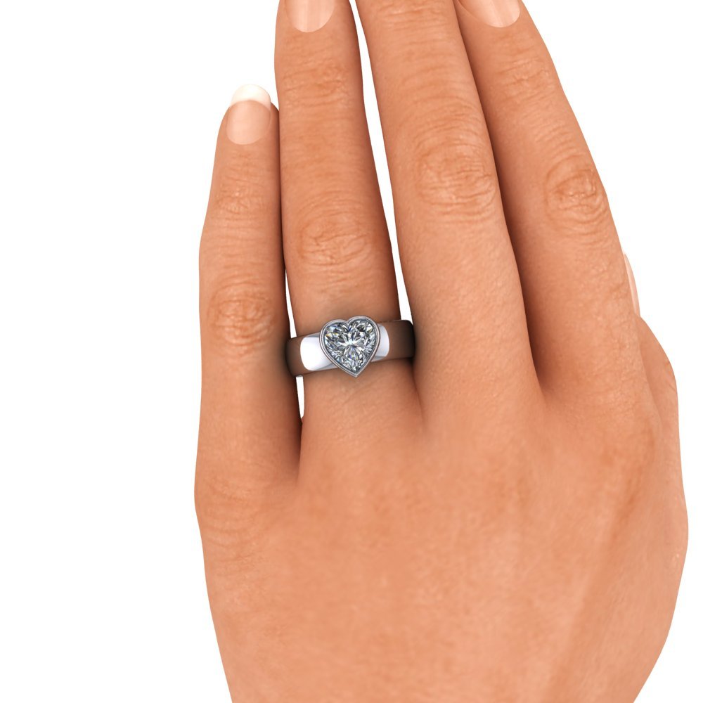 925 Silver Engagement Ring Bel Viaggio Designs, LLC