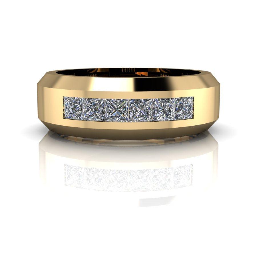 10kt Yellow Gold Men's Wedding Bands Bel Viaggio Designs, LLC