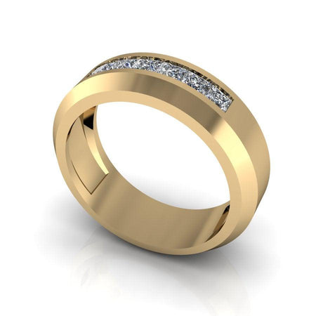 10kt Yellow Gold Men's Wedding Bands Bel Viaggio Designs, LLC