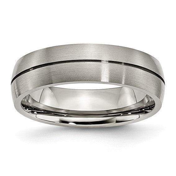 Titanium Men's Wedding Bands Bel Viaggio Designs, LLC