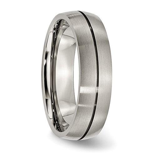 Titanium Men's Wedding Bands Bel Viaggio Designs, LLC