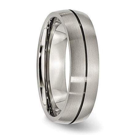 Titanium Men's Wedding Bands Bel Viaggio Designs, LLC