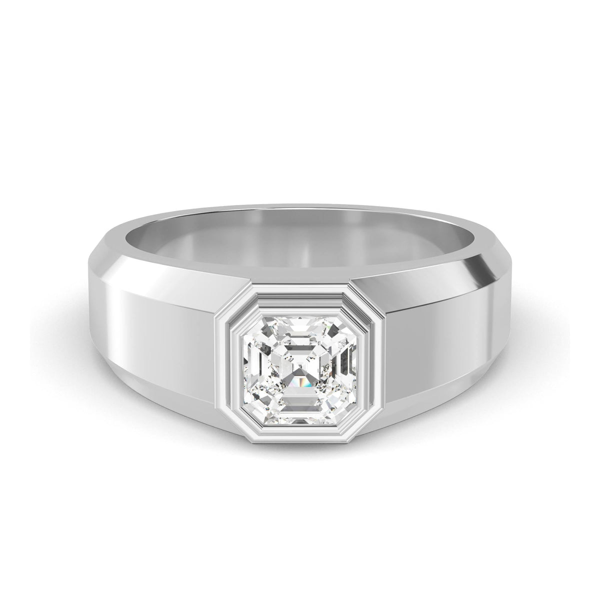 10kt white gold Ring Bel Viaggio Designs, LLC