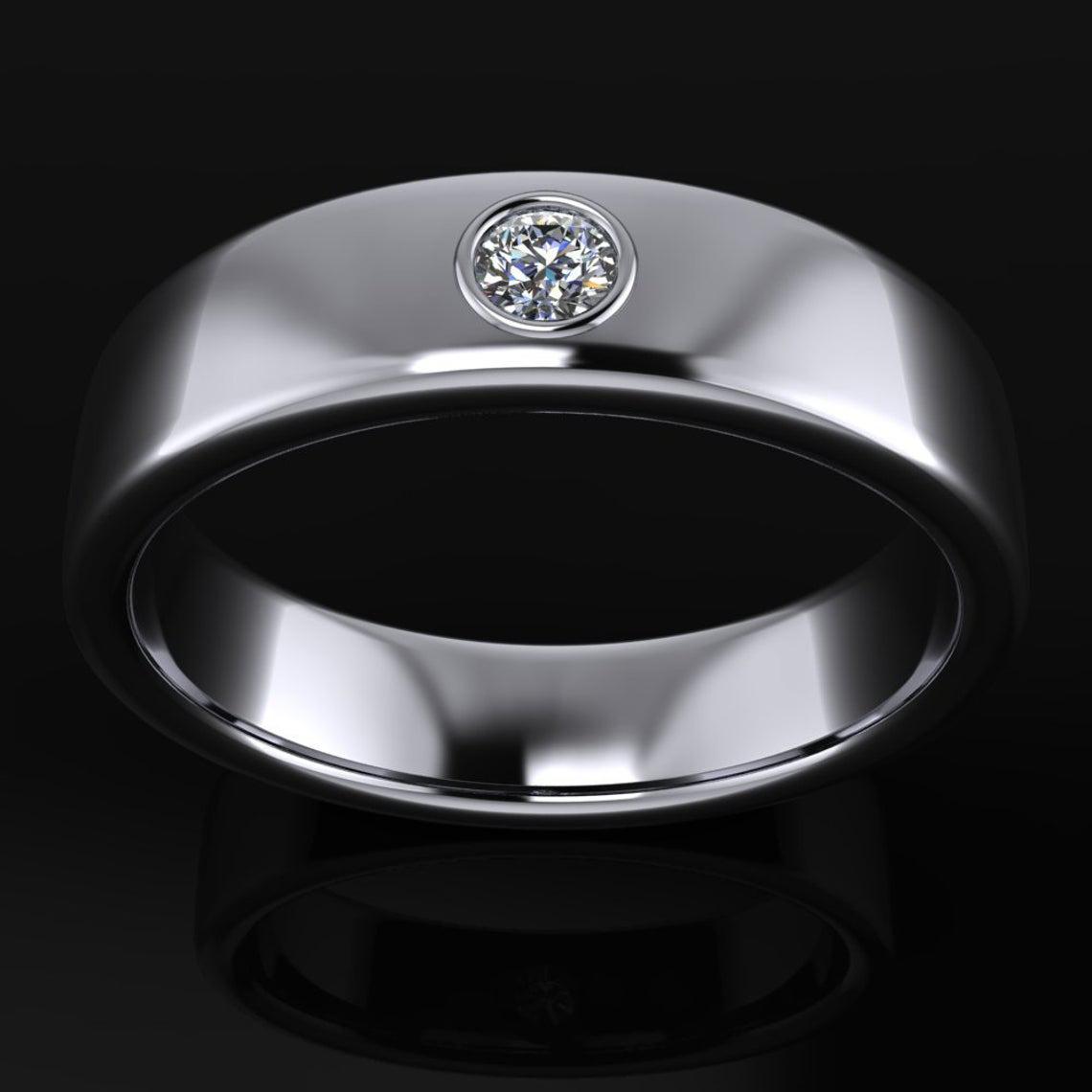 8 Men's Wedding Bands Bel Viaggio Designs, LLC