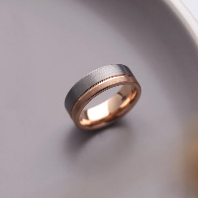 Tungsten Men's Wedding Bands Bel Viaggio Designs, LLC