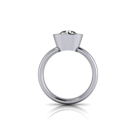 925 Silver Engagement Ring Bel Viaggio Designs, LLC