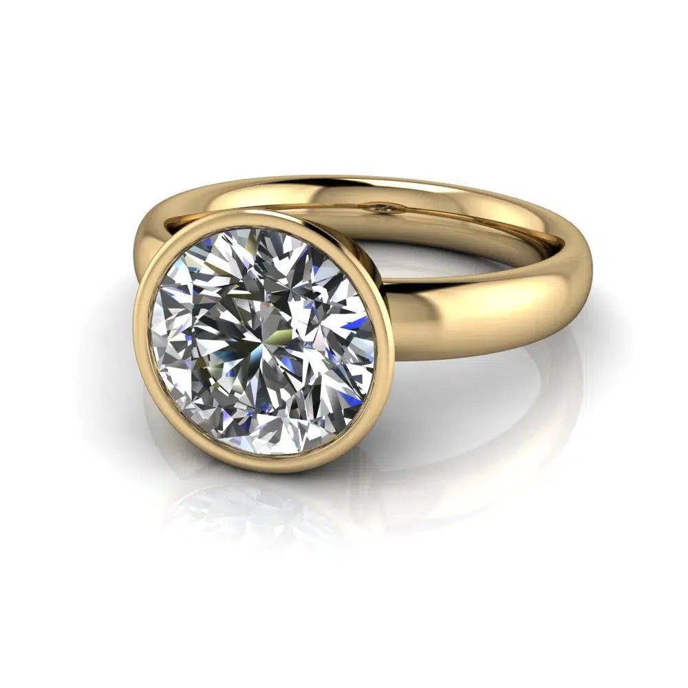 10kt Rose Gold Engagement Ring Bel Viaggio Designs, LLC