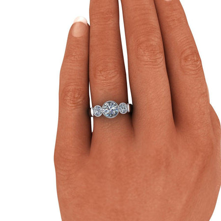 10kt rose gold Engagement Ring Bel Viaggio Designs, LLC