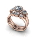 10kt rose gold Engagement Ring Bel Viaggio Designs, LLC