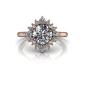 10kt rose gold Engagement Ring Bel Viaggio Designs, LLC