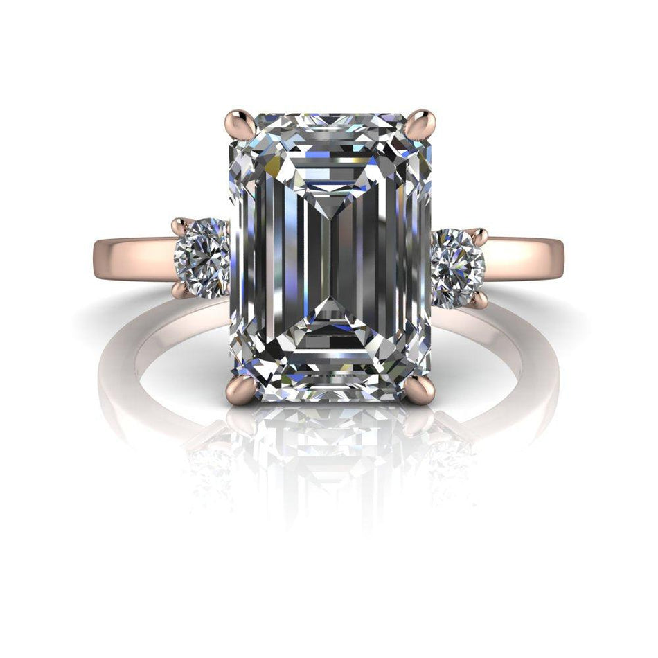 10kt rose gold Engagement Ring Bel Viaggio Designs, LLC