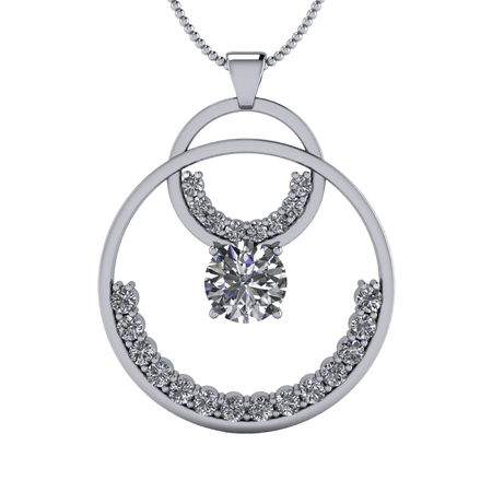 Silver Necklace Bel Viaggio Designs, LLC