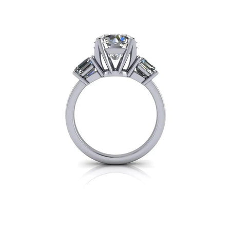 10kt white gold Engagement Ring Bel Viaggio Designs, LLC