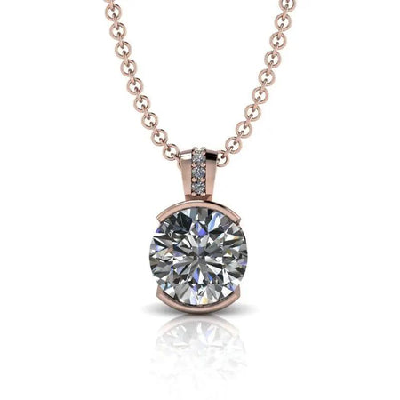 14 kt rose gold necklace Bel Viaggio Designs, LLC