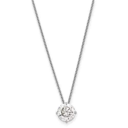 14 kt white gold necklace Bel Viaggio Designs, LLC