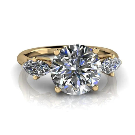 10kt yellow gold Engagement Ring Bel Viaggio Designs, LLC