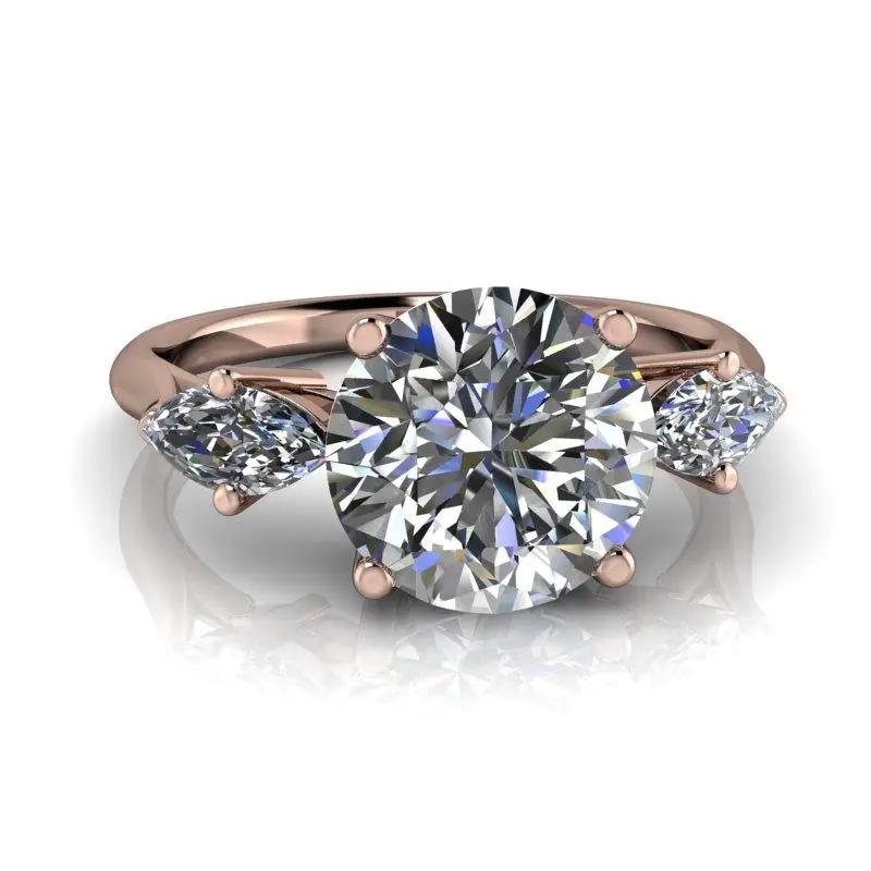 14 kt rose gold Engagement Ring Bel Viaggio Designs, LLC