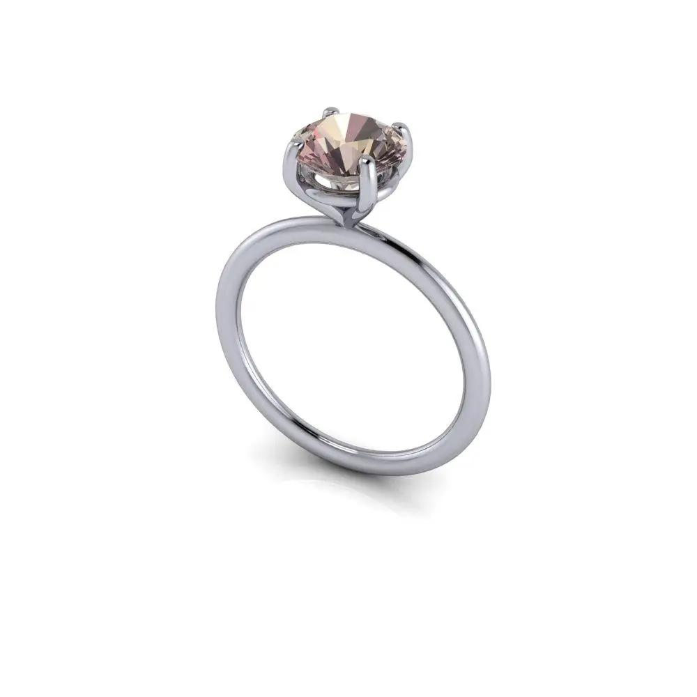 4 Morganite Rings Bel Viaggio Designs, LLC