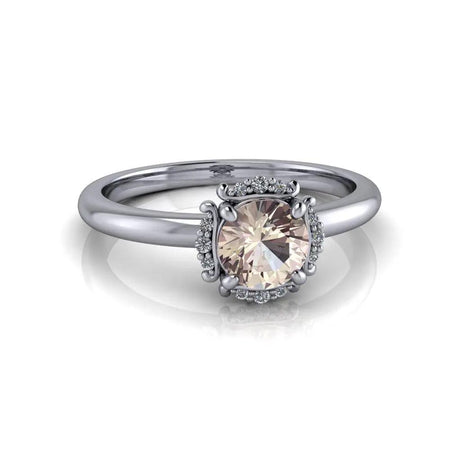 4 Morganite Rings Bel Viaggio Designs, LLC