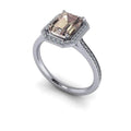 4.5 Morganite Rings Bel Viaggio Designs, LLC