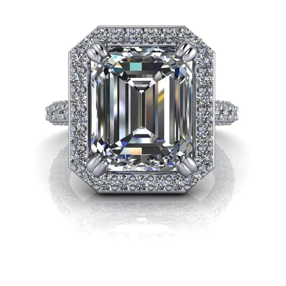 925 Silver Engagement Ring Bel Viaggio Designs, LLC