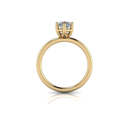 10kt yellow gold Engagement Ring Bel Viaggio Designs, LLC