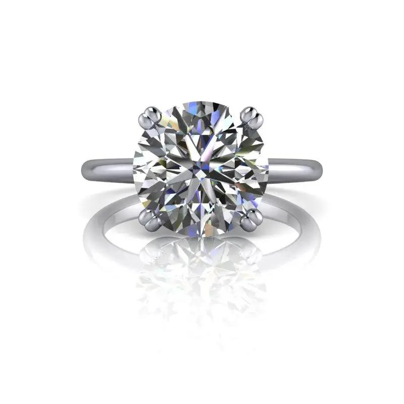 925 Silver Engagement Ring Bel Viaggio Designs, LLC