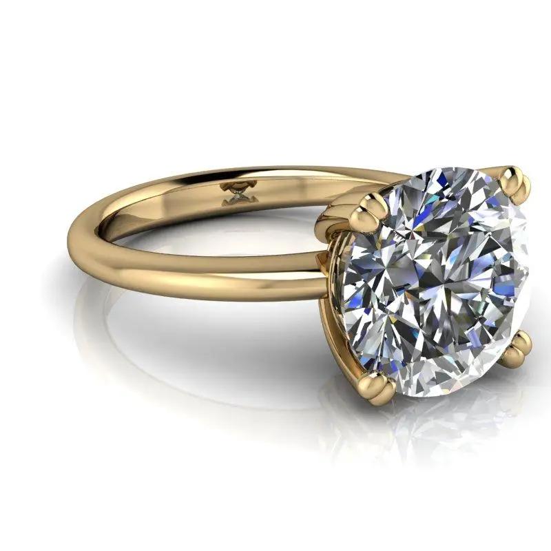 10kt yellow gold Engagement Ring Bel Viaggio Designs, LLC