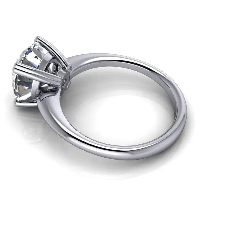 925 Silver Engagement Ring Bel Viaggio Designs, LLC