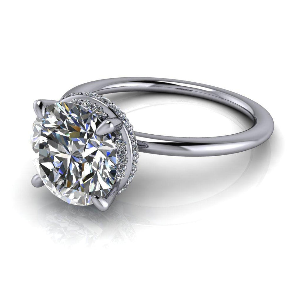 925 Silver Engagement Ring Bel Viaggio Designs, LLC