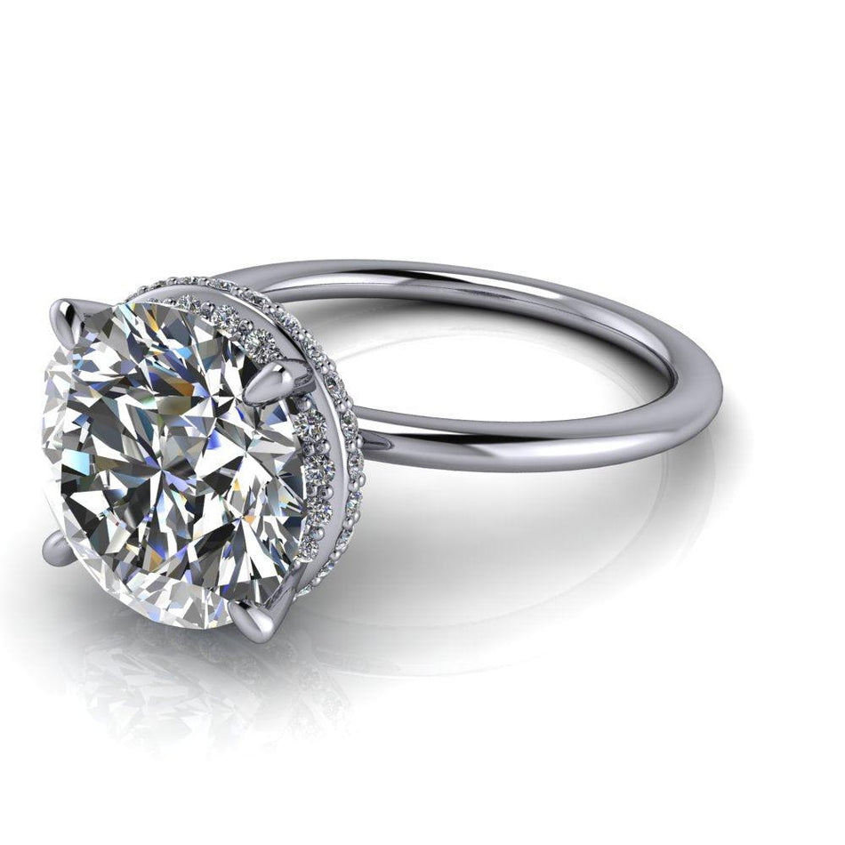 925 Silver Engagement Ring Bel Viaggio Designs, LLC