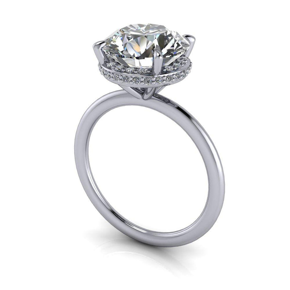 925 Silver Engagement Ring Bel Viaggio Designs, LLC
