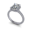 10kt white gold Engagement Ring Bel Viaggio Designs, LLC