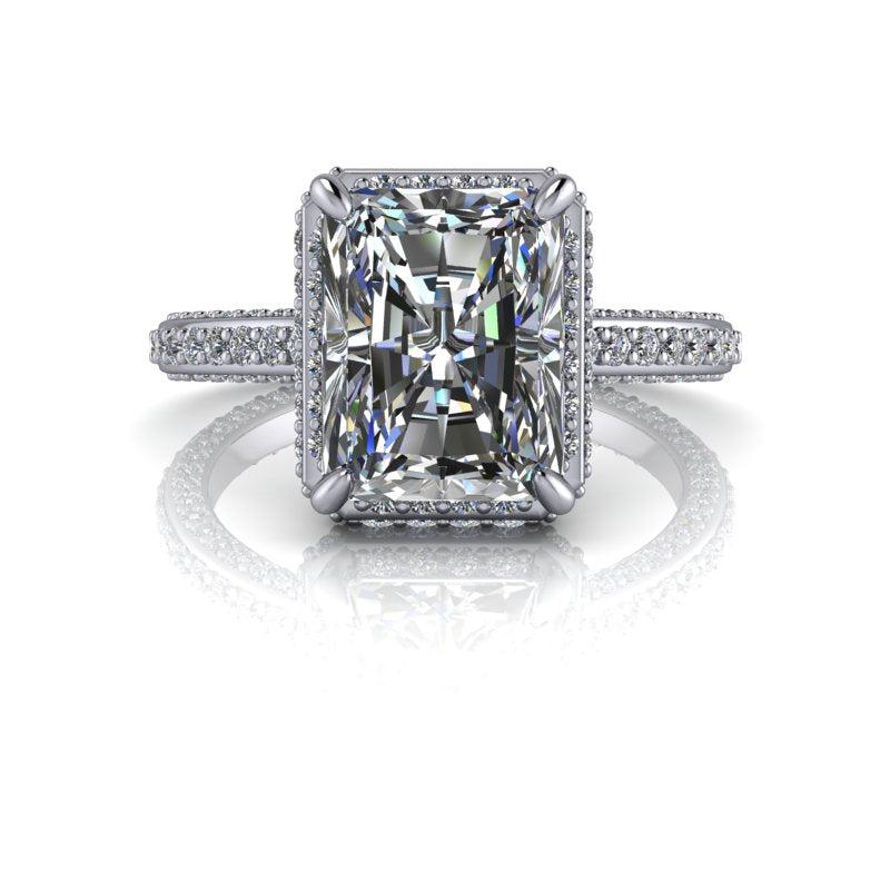 925 Silver Engagement Ring Bel Viaggio Designs, LLC