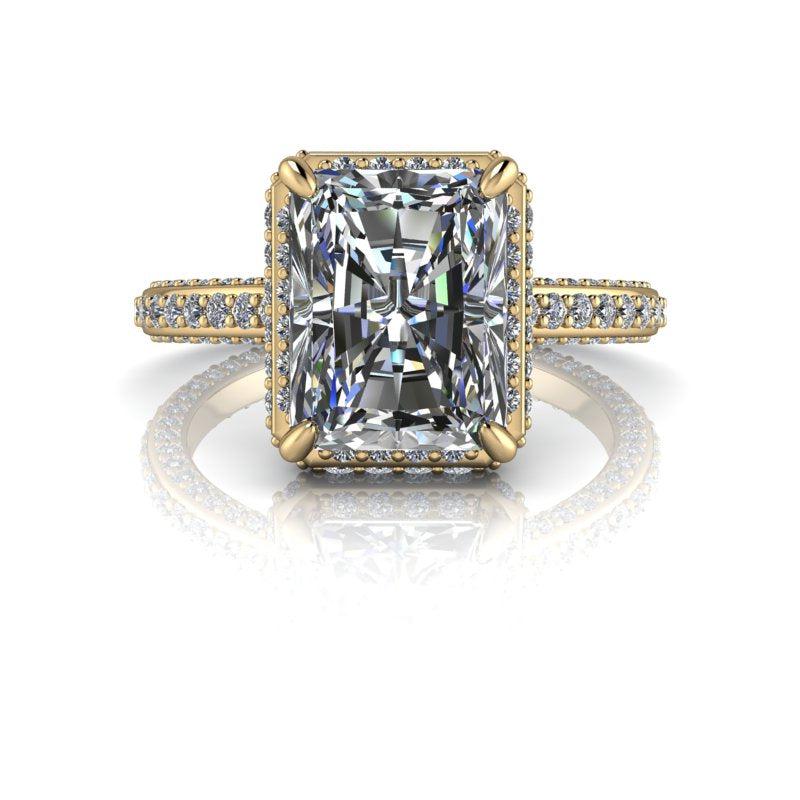 925 Silver Engagement Ring Bel Viaggio Designs, LLC