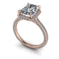 10kt rose gold Engagement Ring Bel Viaggio Designs, LLC