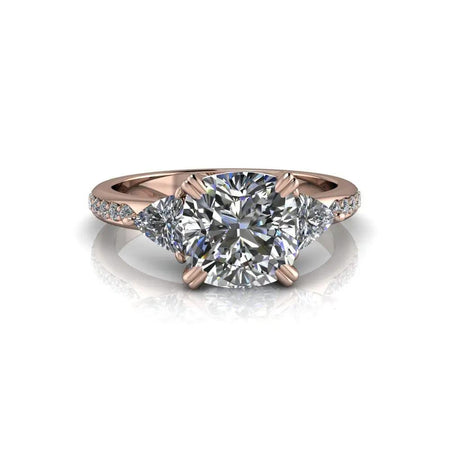 10kt rose gold Engagement Ring Bel Viaggio Designs, LLC