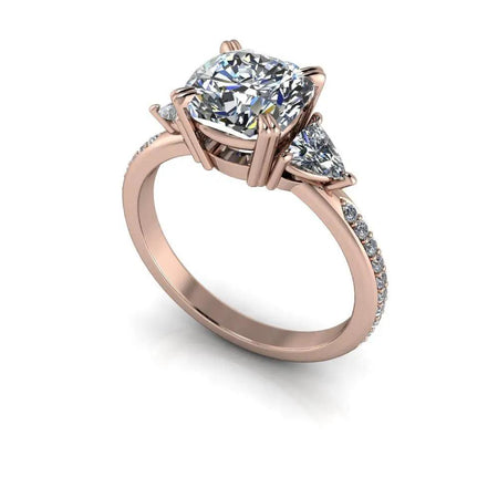 10kt yellow gold Engagement Ring Bel Viaggio Designs, LLC