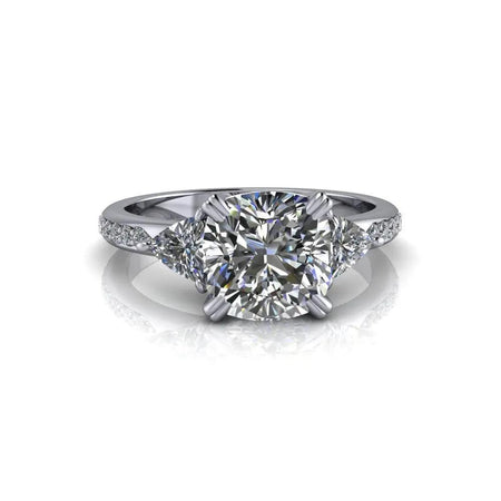 10kt white gold Engagement Ring Bel Viaggio Designs, LLC