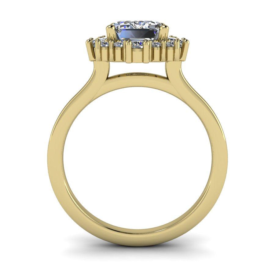 10kt rose gold Engagement Ring Bel Viaggio Designs, LLC