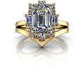 10kt yellow gold Engagement Ring Bel Viaggio Designs, LLC