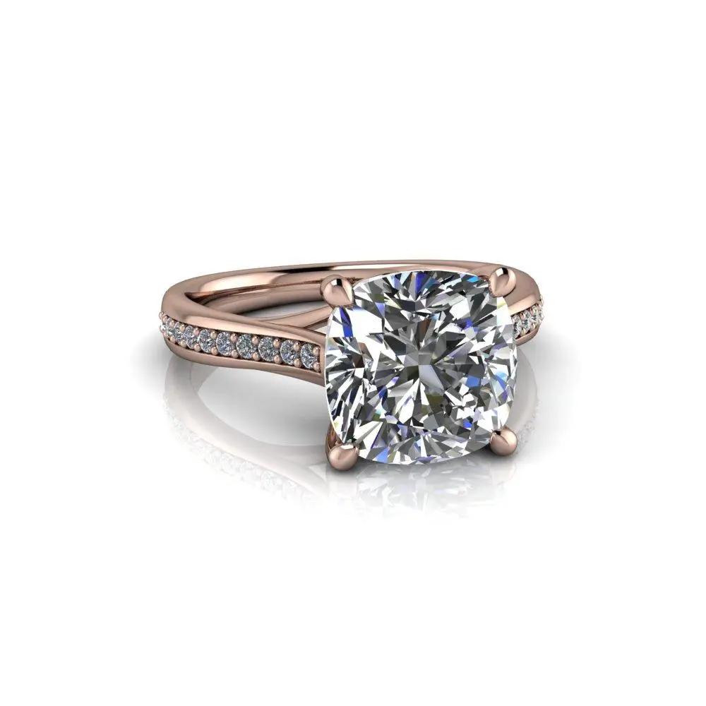 10kt rose gold Engagement Ring Bel Viaggio Designs, LLC