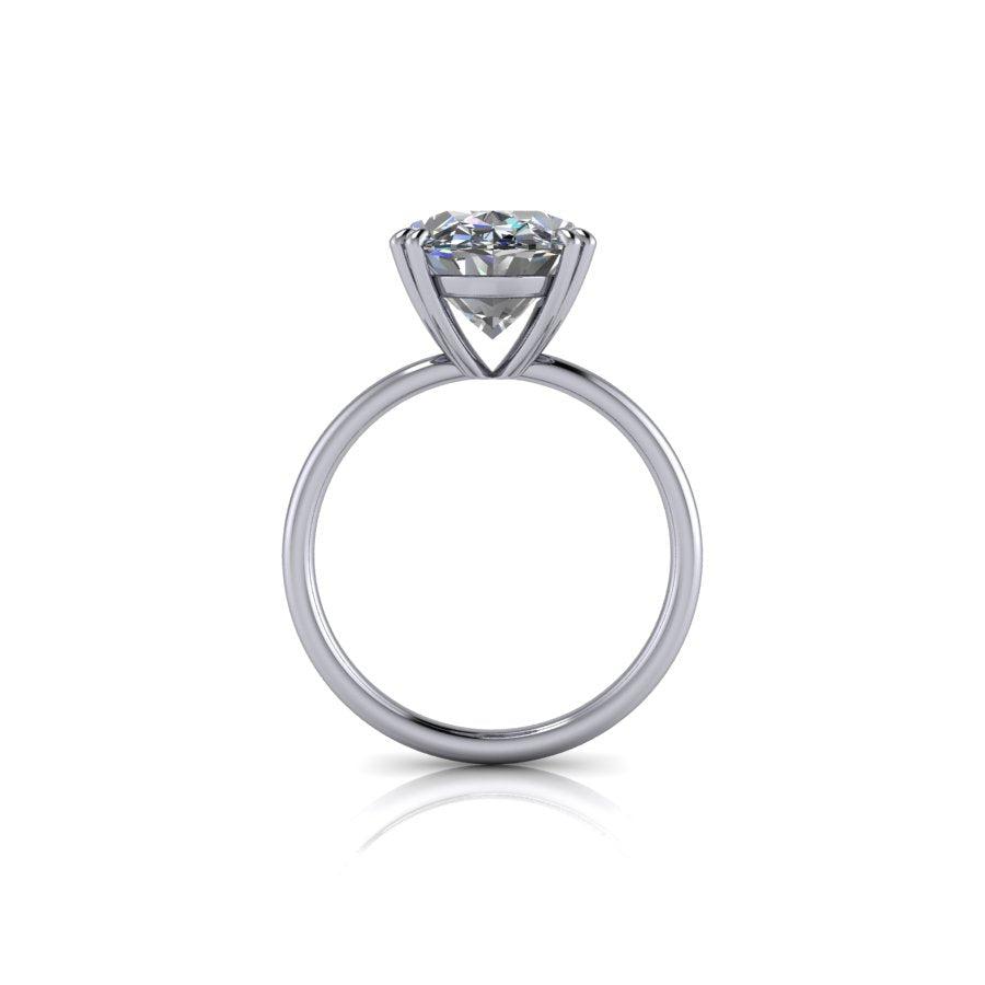 14 kt white gold Engagement Ring Bel Viaggio Designs, LLC