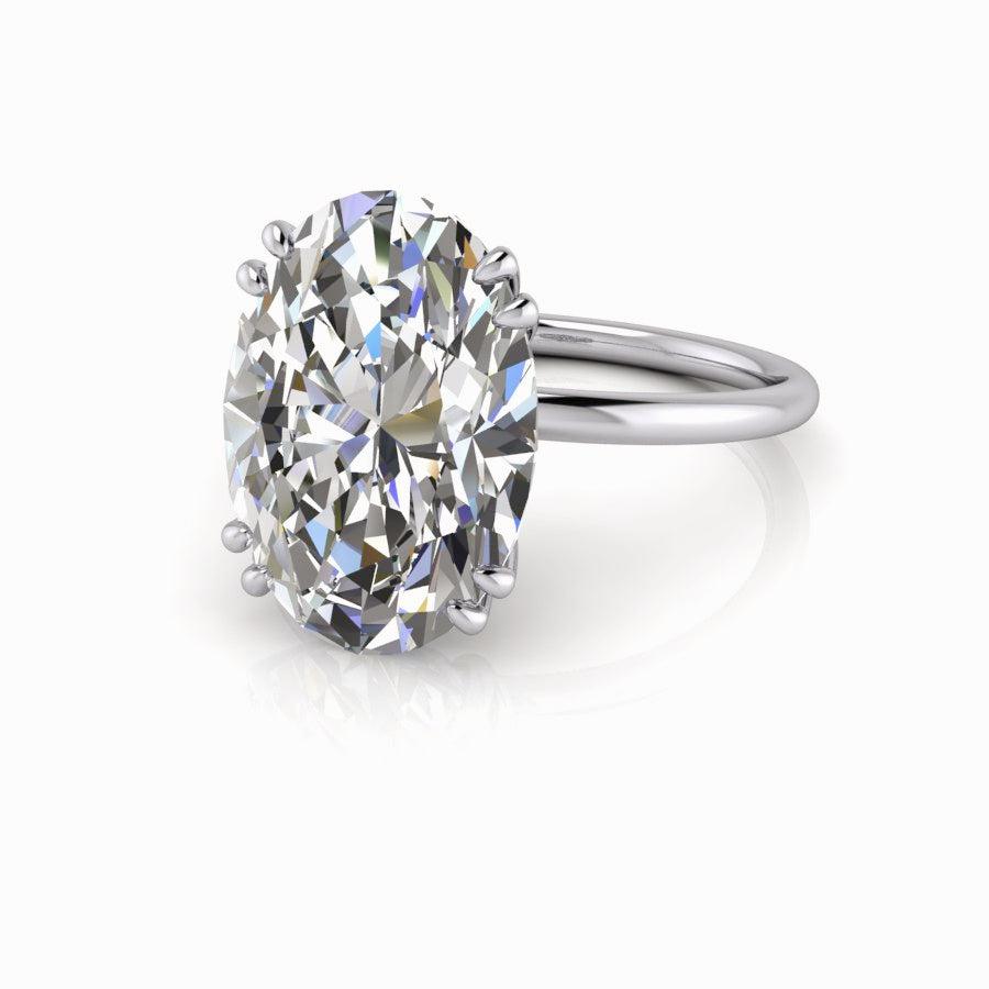 14 kt white gold Engagement Ring Bel Viaggio Designs, LLC
