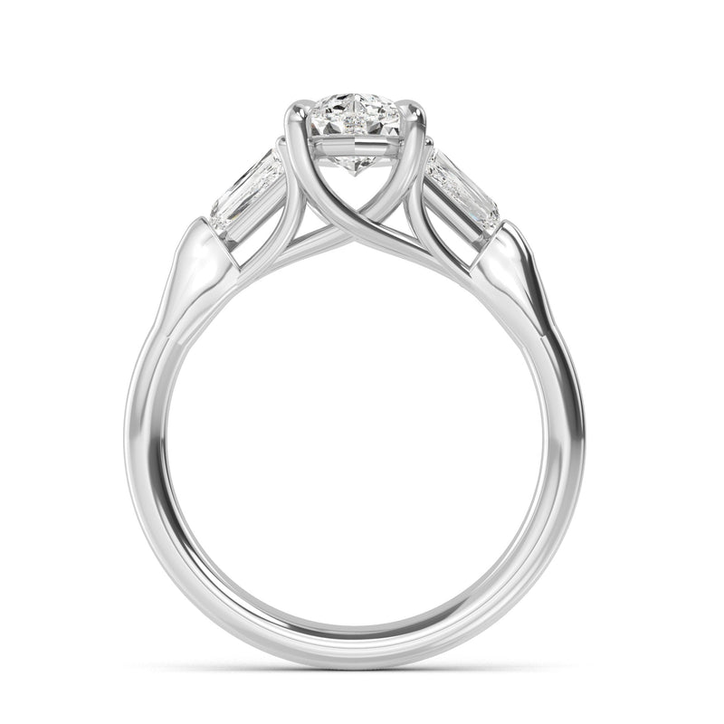 10kt white gold Ring Bel Viaggio Designs, LLC