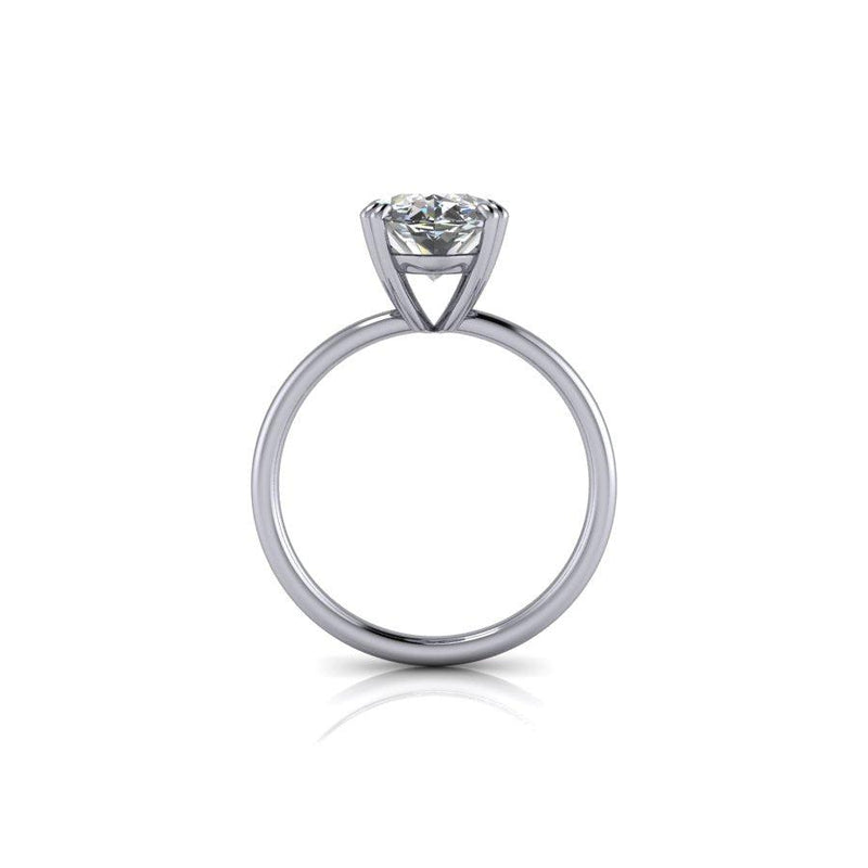14kt white gold Engagement Ring Bel Viaggio Designs, LLC