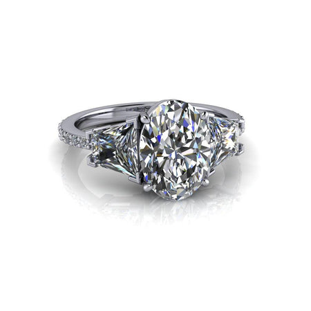 10kt white gold Engagement Ring Bel Viaggio Designs, LLC