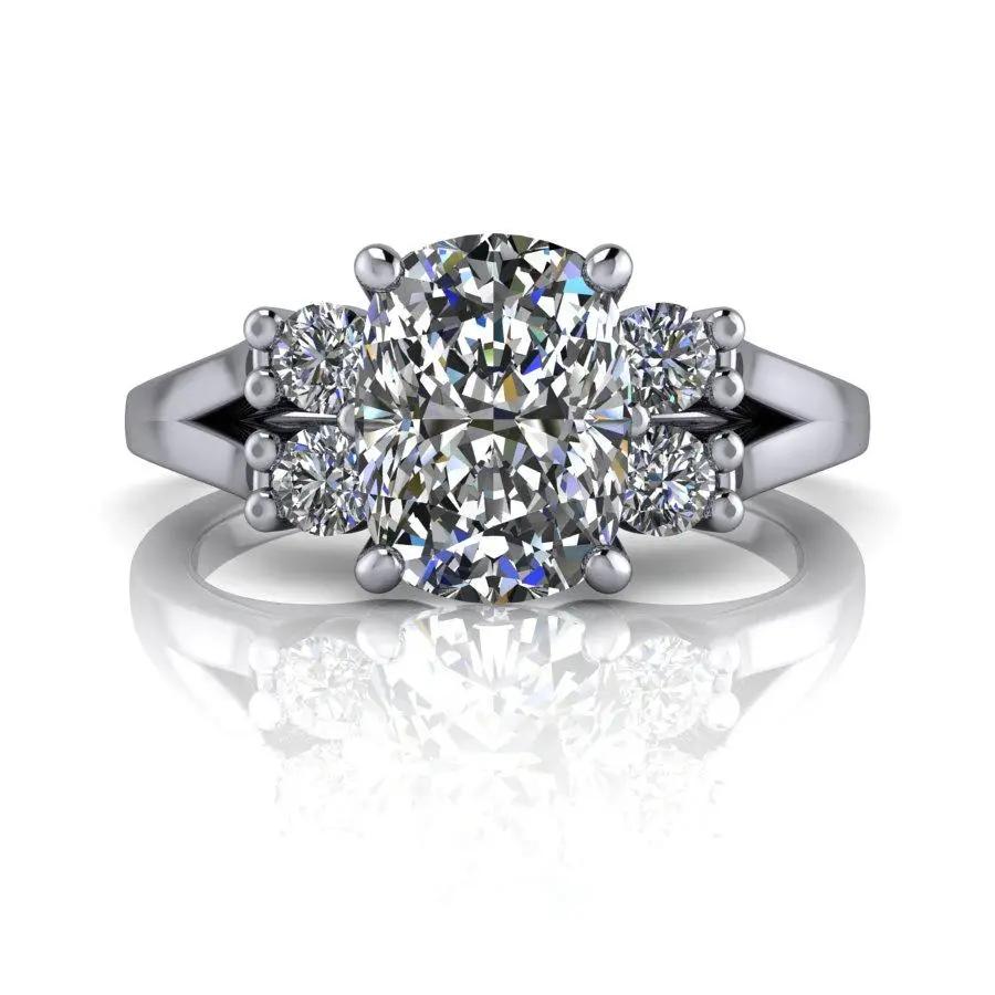 925 Silver Engagement Ring Bel Viaggio Designs, LLC