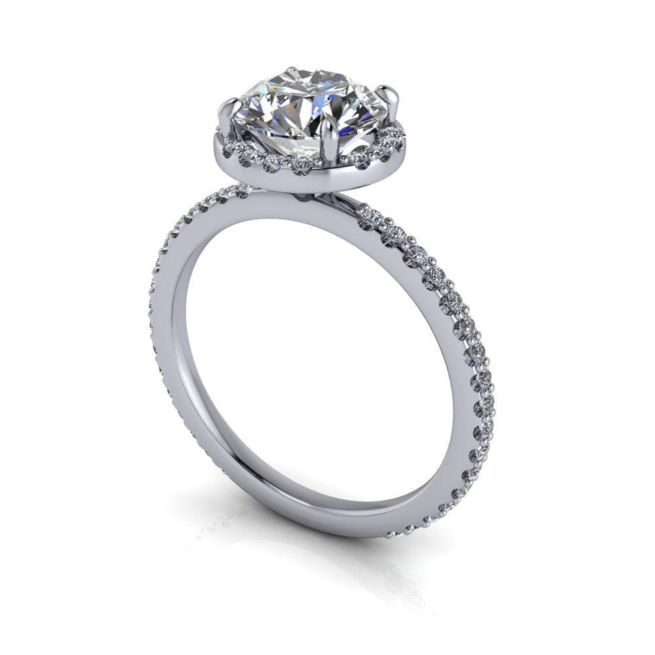 925 Silver Engagement Ring Bel Viaggio Designs, LLC